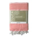FOUTA HAMMAM L weiß-koralle