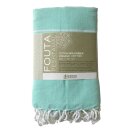 FOUTA HAMMAM L weiß-mint