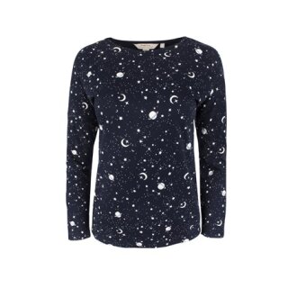 Pyjamashirt Langarm Galaxy