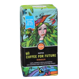 COFFEE FOR FUTURE Vak 500g kbA, KLIMAKAFFEE