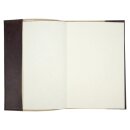 Notizbuch M BRICKS braun nachfullbar, Leder