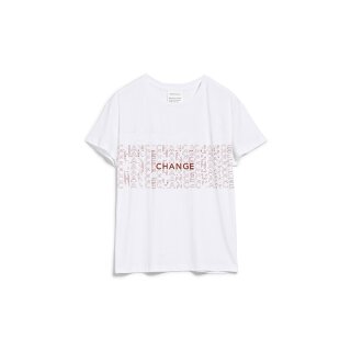 Damen Shirt NELAA CHANCE TO CHANGE white L