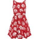 Kleid AVA roses red
