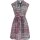 Retro Kleid, plaid wine