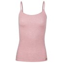 Damen Trägershirt, FT,Gots rosa-melange 40