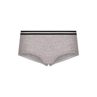 Hot-Pants low-cut, FT,Gots grau-mel. 40