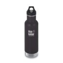 Edelstahl Isolierflasche Classic 592ml Loop Cap/ Shale Black matt