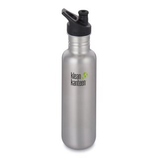 Edelstahlflasche KANTEEN CLASSIC 800 ml Brushed Stainless