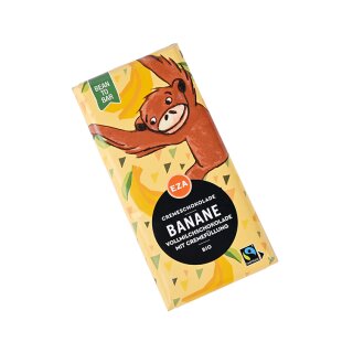 BIO CREMESCHOKOLADE Banane, 100g kbA