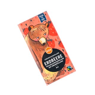 BIO CREMESCHOKOLADE Erdbeer, 100g kbA