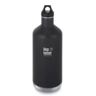 Edelstahlflasche KANTEEN Classic Loop  Cap 1900 ml  Shale Black matt