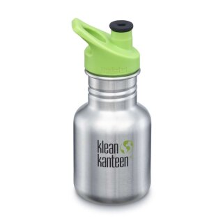 Edelstahlflasche KID KANTEEN 355ml Brushed Stainless/ Sport Cup