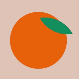 Servietten 3 lagig - Orange