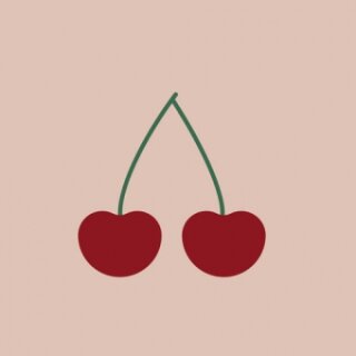 Servietten 3 lagig - Cherries