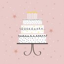 Servietten 3 lagig - Cake