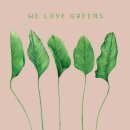 Servietten 3 lagig - We love greens