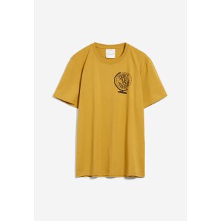 Shirt Herren AADO DONT BE TRASHY mustard yellow S