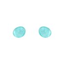 Ohrstecker MINI aqua, Capiz