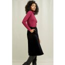 Laila Roll Neck Top berry L