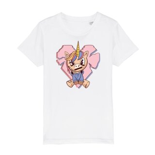 Kinder T-Shirt - Unicorn Anime 98-104