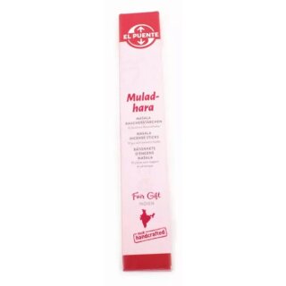 Masala-Räucherstäbchen "Muladhara", zur Aktivierung des Wurzelchakras,