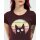 T-Shirt - Sunset Cat L heather grape red