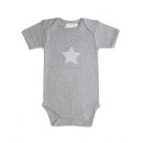 Baby Body - Yvon 50/56 grey melange + star