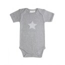 Baby Body - Yvon 50/56 grey melange + star
