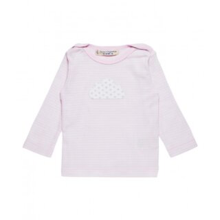 Baby Shirt - Luna 74 rose stripes + cloud