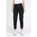 Damenjeans schwarz - Nora Loose Tapered