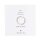 Sparkle ROSE QUARTZ Silver Ring M/L