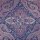 Schal PAISLEY blau-lila 160x35cm Wolle