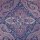 Schal PAISLEY blau-lila 160x35cm Wolle