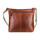 Handtasche SOMA Tumbled kastanie, Rindsleder