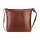 Handtasche SOMA Tumbled kastanie, Rindsleder