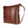 Handtasche SOMA Tumbled kastanie, Rindsleder