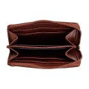 Kartenetui 10x7cm Tumbled kastanie, Rindsleder