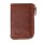 Kartenetui 10x7cm Tumbled kastanie, Rindsleder