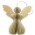Baumschmuck Falt-Engel 7cm kiesel-gold