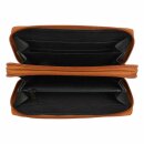 Brieftasche Double FLEUR Ziegenleder