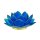 Kerzenhalter LOTUS mini blau Mix, Capiz