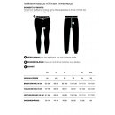 Unisex Urban Pant M black melange