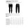 Unisex Urban Pant M black melange