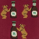 Socken Mahou Bears no show rot