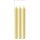 Tafelkerzen S/3 creme, marmoriert