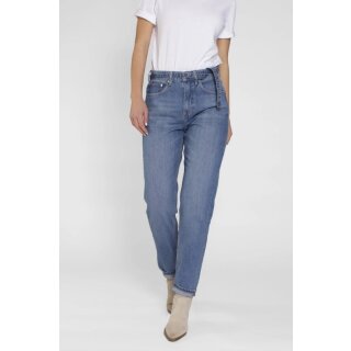 Damenjeans Nora Loose Tapered Medium Blue