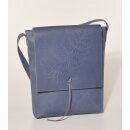 TASCHE Farn Ökoleder, blau