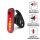 REACHARGEABLE BIKE LIGHT RED