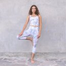 Croptop Ria Tie-Dye white L