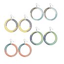 Ohrringe COLOR BLOCK HOOPS sortiert